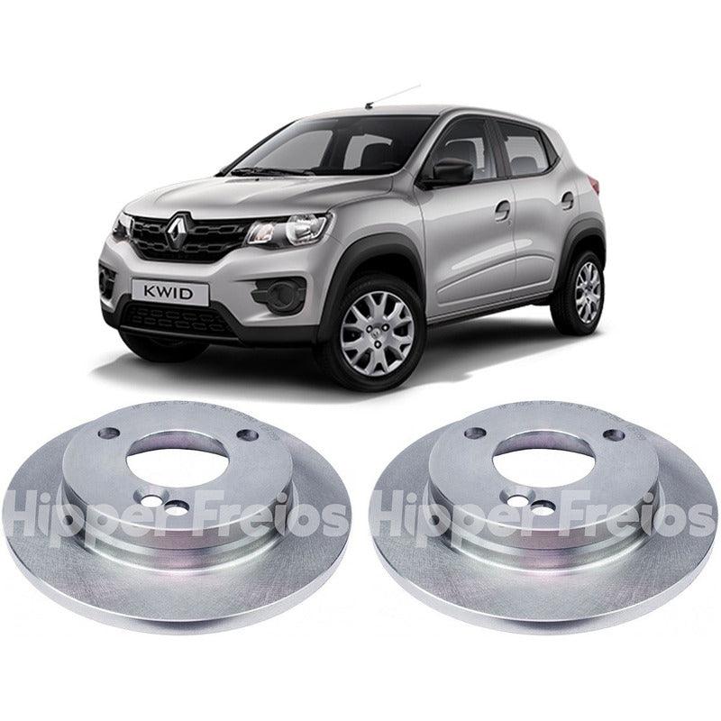 Disco De Freio Dianteiro Renault Kwid 1.0 2017 2018 Par - NPX Imports