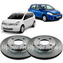 Disco De Freio Dianteiro Tiida Livina 1.8 2008 A 2014 - NPX Imports