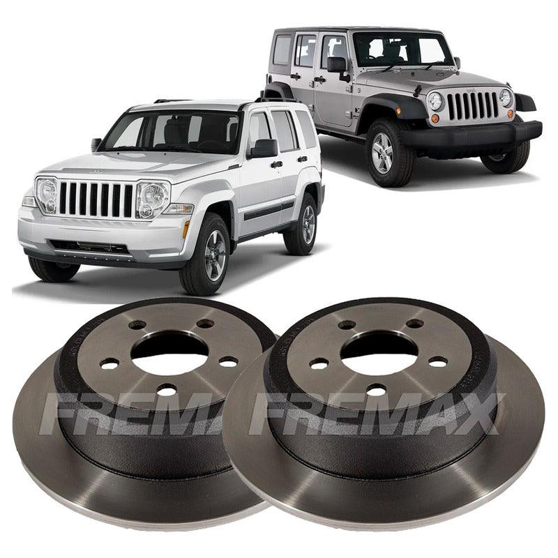 Disco De Freio Traseiro Cherokee 3.7 Wrangler 3.8 2002-2012 - NPX Imports