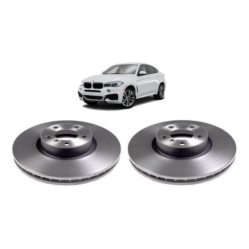 Disco Dianteiro Bmw X6 Xdrive 35i 2008 A 2019 (348mm) - Par - NPX Imports