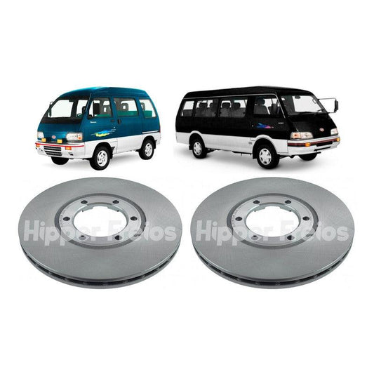 Disco Freio Dianteiro Asia Topic Towner 1993 1994 1995 1996 - NPX Imports