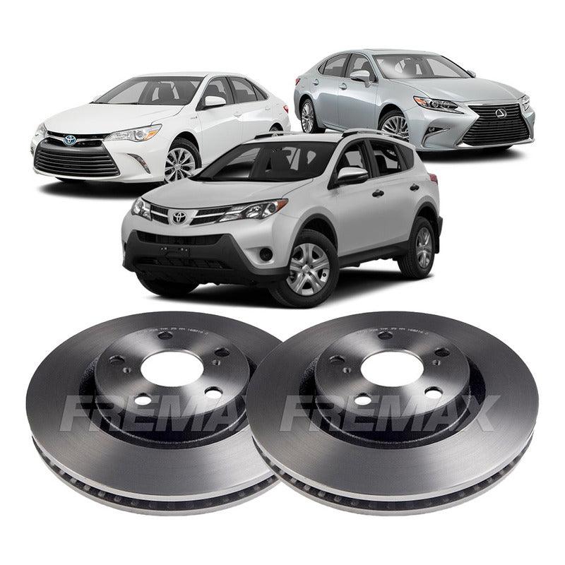 Disco Freio Dianteiro Camry Rav4 Es350 2006 A 2017 - Par - NPX Imports