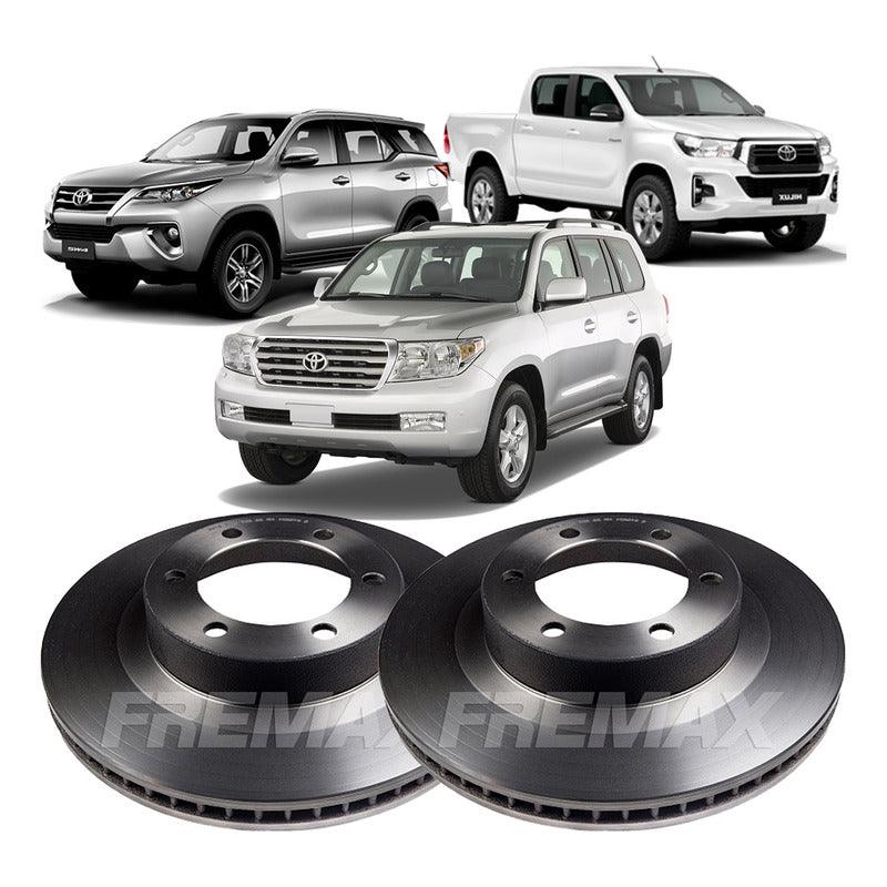 Disco Freio Dianteiro Hilux Sw4 2.7 4x2 2016 2017 2018 2019 - NPX Imports