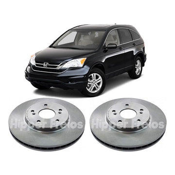 Disco Freio Dianteiro Honda Crv Cr-v 2.0 2.4 2007 A 2011 Par - NPX Imports