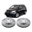 Disco Freio Dianteiro Honda Crv Cr-v 2.0 2.4 2007 A 2011 Par - NPX Imports