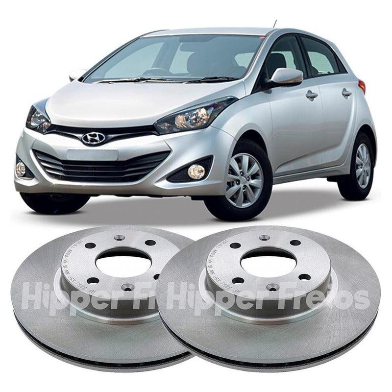 Disco Freio Dianteiro Hyundai Hb20 1.0 2013 2014 2015 - NPX Imports