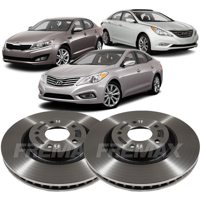 Disco Freio Dianteiro Hyundai Sonata 2.4 2011 2012 2013 2014 - NPX Imports