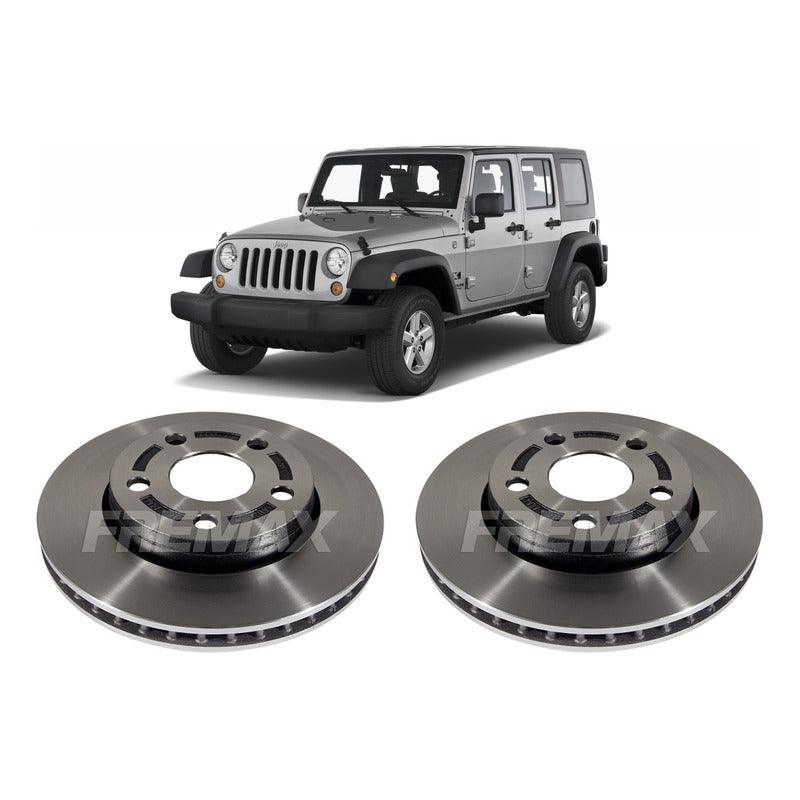 Disco Freio Dianteiro Jeep Wrangler (302,00mm 5 Furos)(par) - NPX Imports