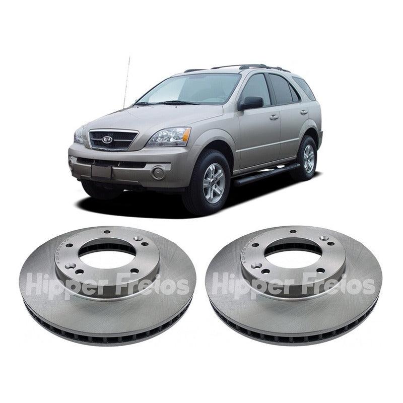 Disco Freio Dianteiro Kia Sorento 2003 2004 2005 2006 - Par - NPX Imports