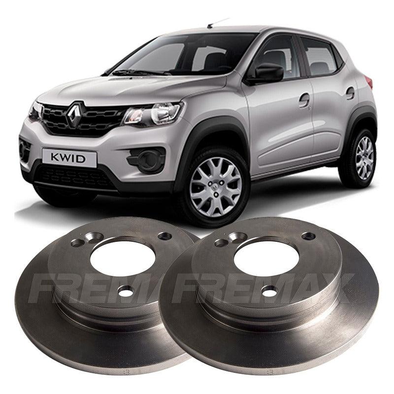 Disco Freio Dianteiro Kwid 1.0 2017 2018 2019 2020 2021 Par - NPX Imports