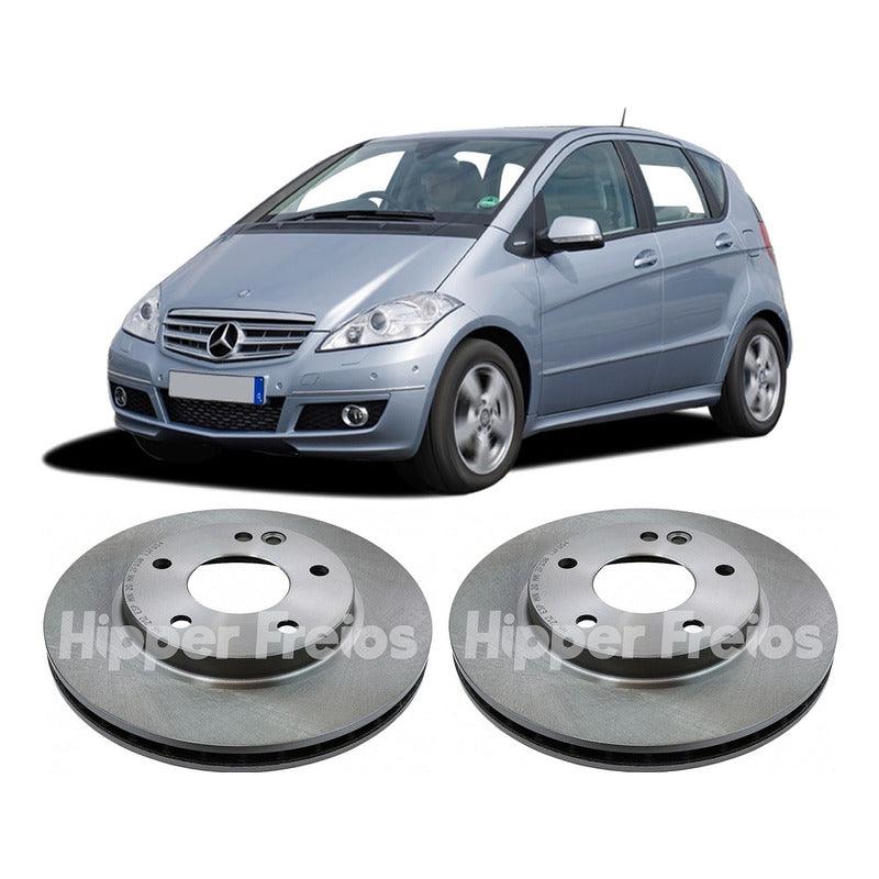 Disco Freio Dianteiro Mercedes A140 A160 A190 1997-2005 Par - NPX Imports