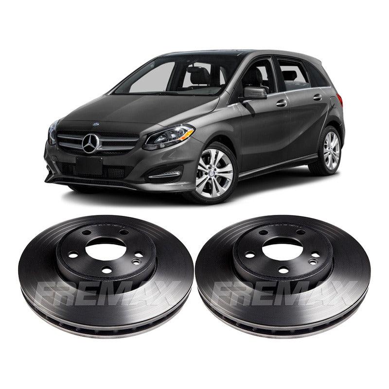 Disco Freio Dianteiro Mercedes B180 2011 2012 2013 2014 Par - NPX Imports