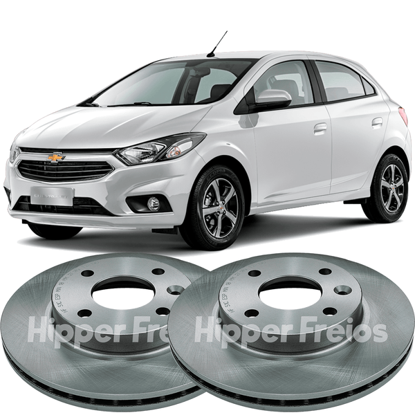 Disco Freio Dianteiro Onix 1.0 1.4 2013 2014 2015 2016 2017 - NPX Imports