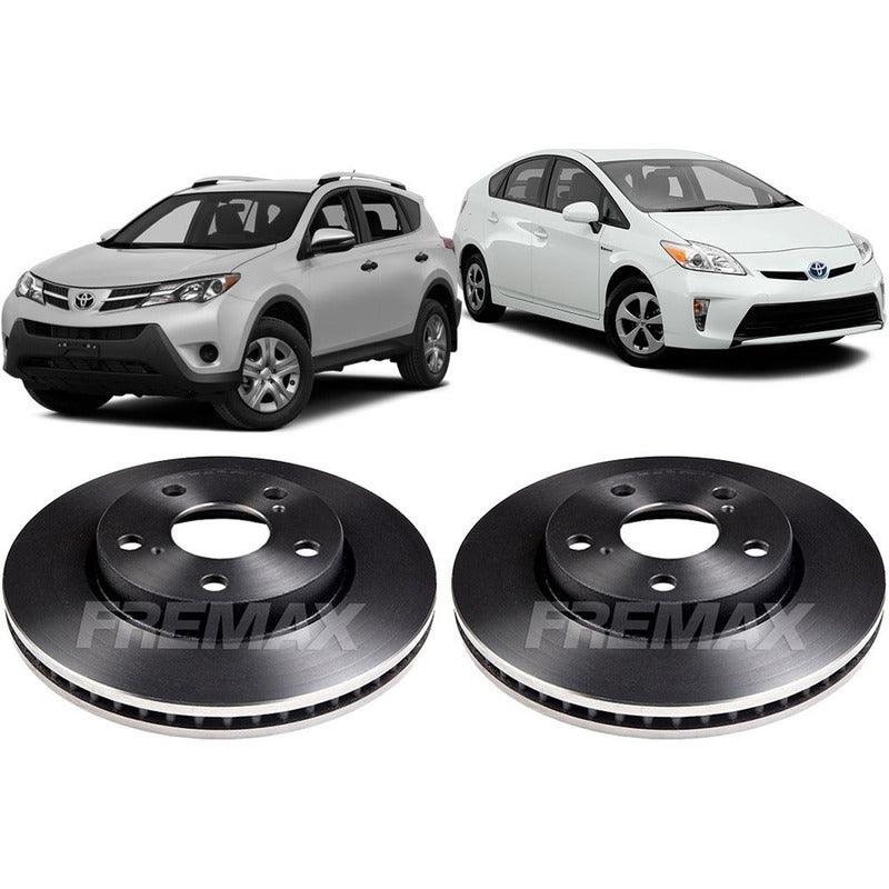 Disco Freio Dianteiro Rav4 2.0 2.4 2.5 Prius 1.8 2006-2019 - NPX Imports