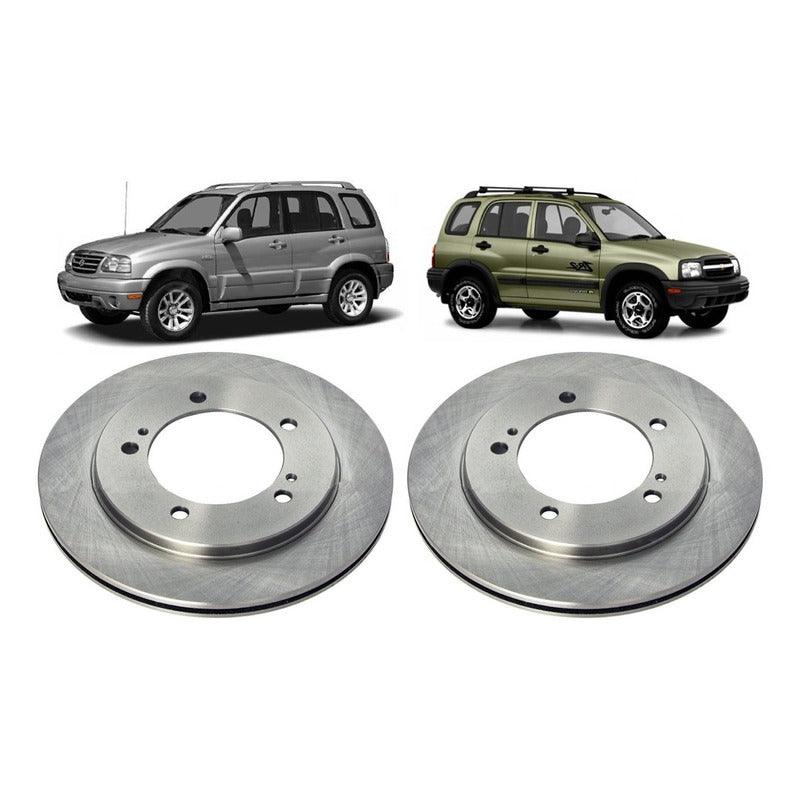 Disco Freio Dianteiro Suzuki Vitara Gm Tracker 2.0 1998-2009 - NPX Imports