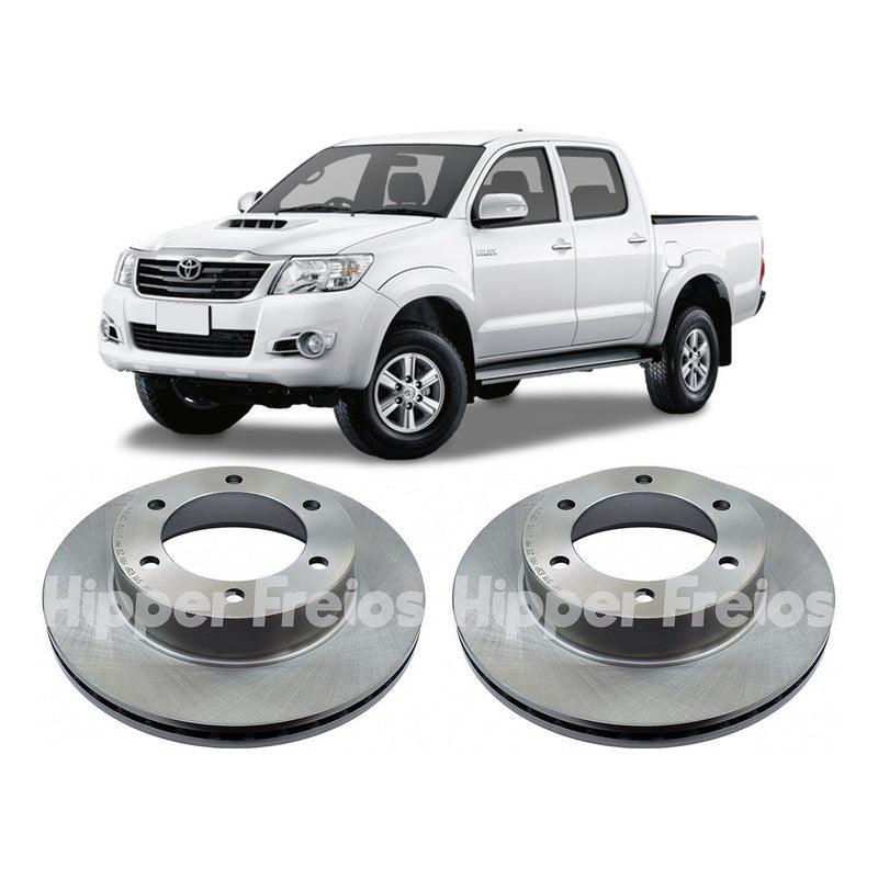 Disco Freio Dianteiro Toyota Hilux 2.5 3.0 2002-2015 Aro 15 - NPX Imports