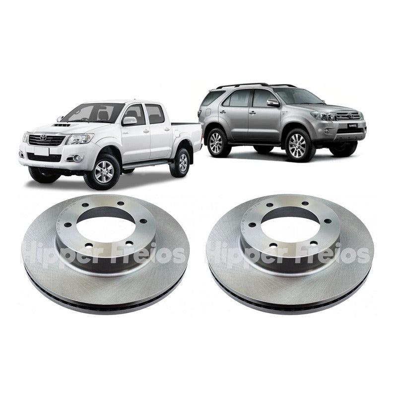 Disco Freio Dianteiro Toyota Hilux Sw4 Aro 16 2002 A 2015 - NPX Imports