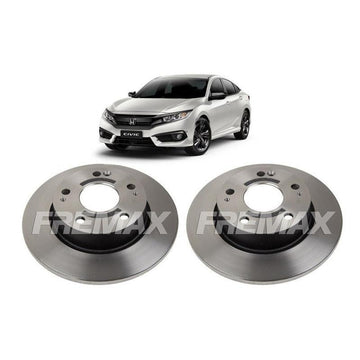 Disco Freio Traseiro Civic 1.5 Turbo Touring 2017 A 2019 Par - NPX Imports
