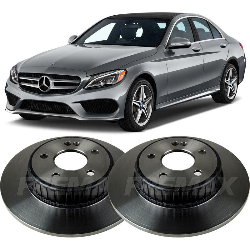 Disco Freio Traseiro Mercedes C180 C200 C250 C300 2015-2019 - NPX Imports