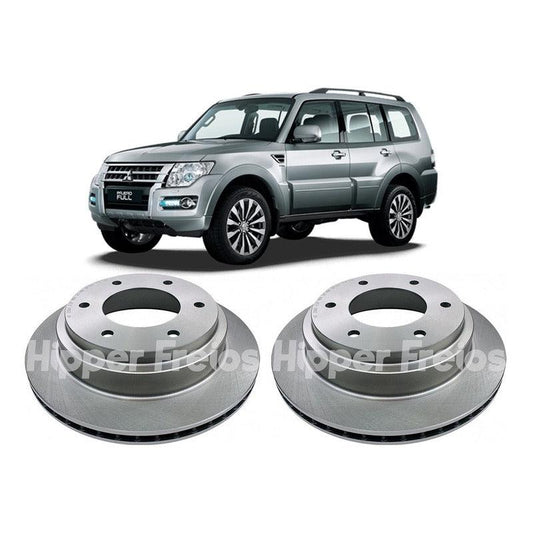 Disco Freio Traseiro Pajero Full (300,00mm 6 Furos) (par) - NPX Imports