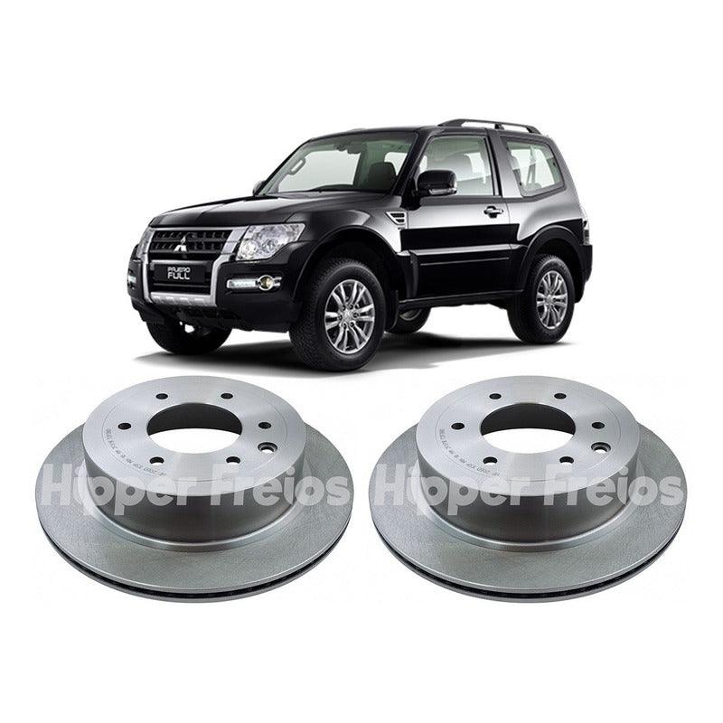 Disco Freio Traseiro Pajero Full (332,00mm 6 Furos) (par) - NPX Imports