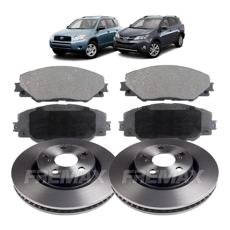 Disco Pastilha Dianteira Rav4 2.0 2006-2013 E 2.5 2014-2019 - NPX Imports