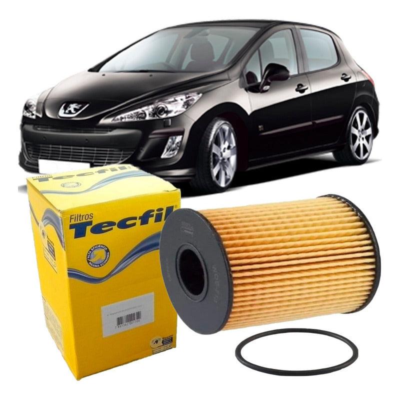 Filtro Óleo Tecfil Peugeot 308 1.6 16v Thp 2017 - NPX Imports