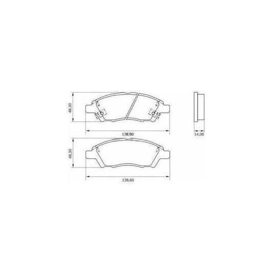 Jg Pastilha De Freio Nissan Versa 2011 12 13 14 15 16 17 18 - NPX Imports