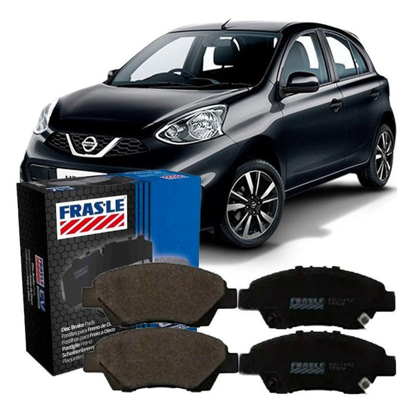 Jg Pastilha Freio Dianteira Nissan March 1.6 16v 2019 Frasle - NPX Imports
