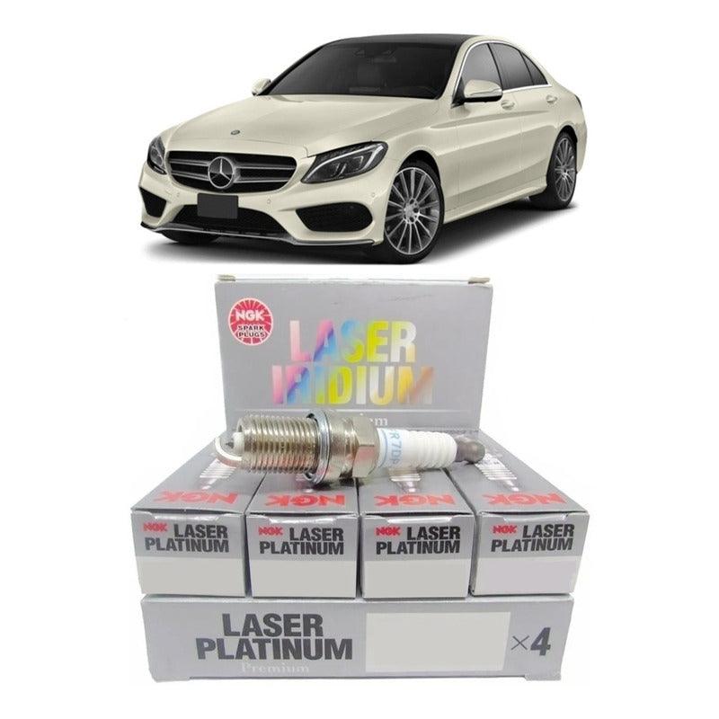 Jogo Vela Ignição C180 1.6 C230 2.5 C280 3.0 2004 A 2018 - NPX Imports