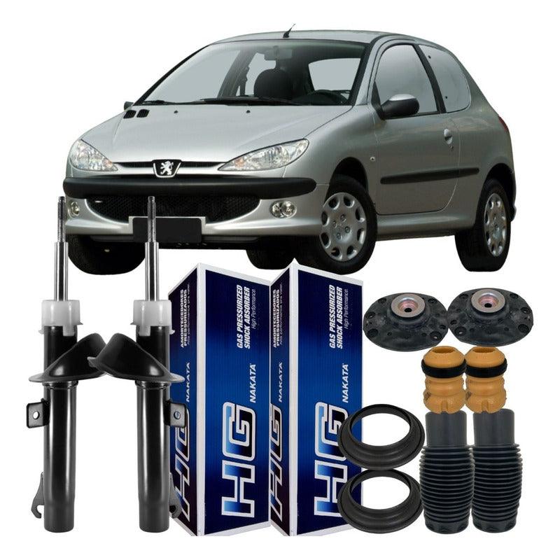 Kit 02 Amortecedor Dianteiro Peugeot 206 1.4 1.6 1999 A 2014 - NPX Imports