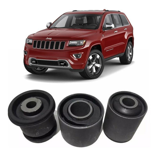 Kit 03 Bucha Bandeja Inferior Grand Cherokee 3.6 2011 A 2015 - NPX Imports