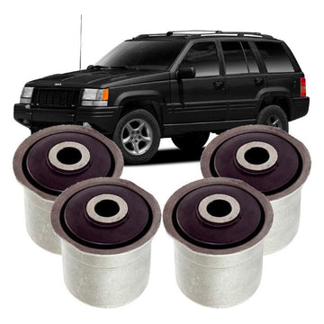 Kit 4 Buchas Braço Inferior Jeep Cherokee - Grand Cherokee - NPX Imports