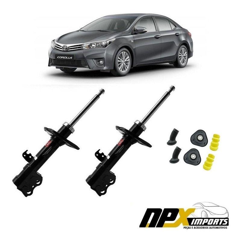 Kit Amortecedor Dianteiro Toyota Corolla 2015 2016 2017 Novo - NPX Imports