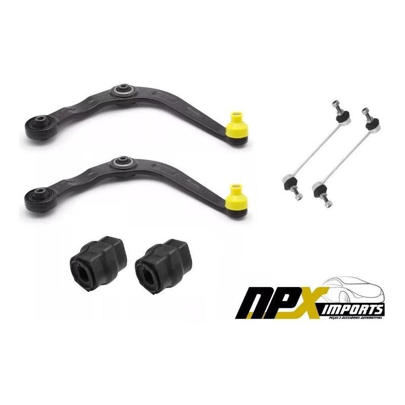 Kit Balanca Bandeja Bieleta Bucha Da Barra Peugeot 206 207 - NPX Imports