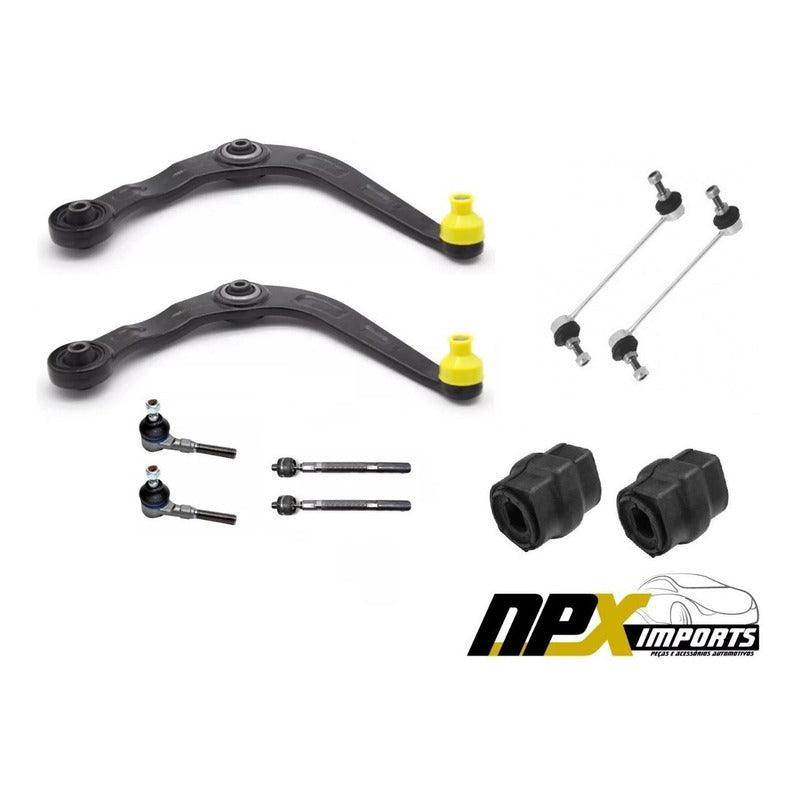 Kit Balanca Bandeja Bieleta Terminal Bucha Peugeot 206 207 - NPX Imports