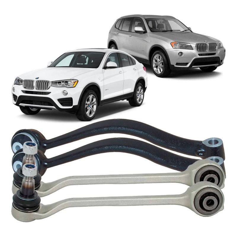 Kit Braço Curvo E Reto Bmw X3 F25 X4 F26 2010 A 2018 - NPX Imports