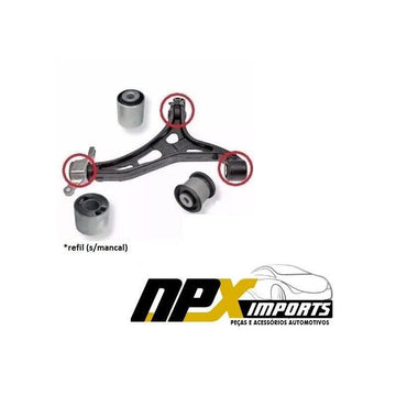 Kit Bucha Bandeja Inferior Grand Cherokee 2011 A 2015 - NPX Imports