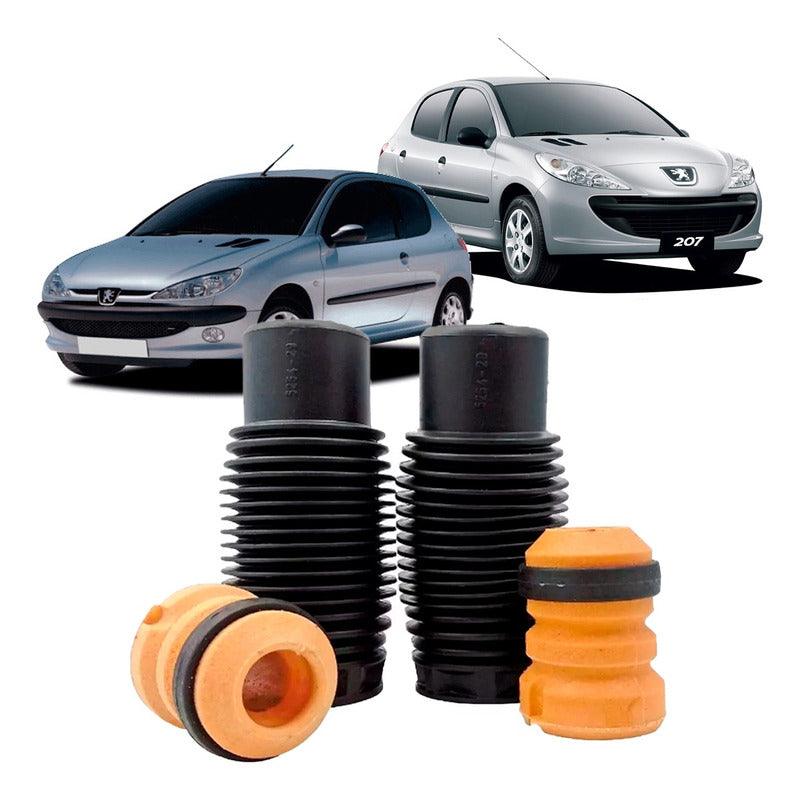 Kit Coifa Batente Amortecedor Dianteiro 206 207 1999 A 2014 - NPX Imports