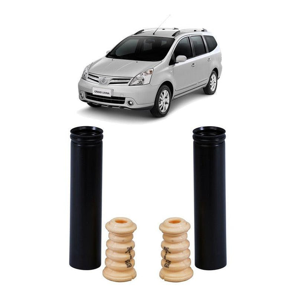 Kit Coifa Batente Amortecedor Traseiro Livina 2010 2011 2012 - NPX Imports