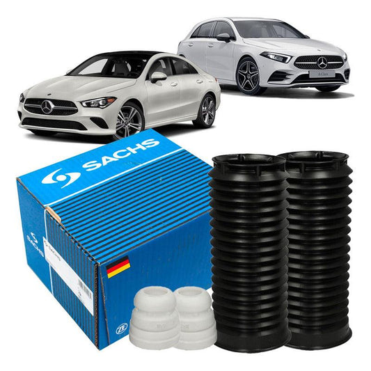 Kit Coifa Batente Haste Amortecedor Dianteiro Mercedes A180 A200 A250 B180 B200 Cla180 Cla200 Cla250 2013 2014 2015 2016 - NPX Imports