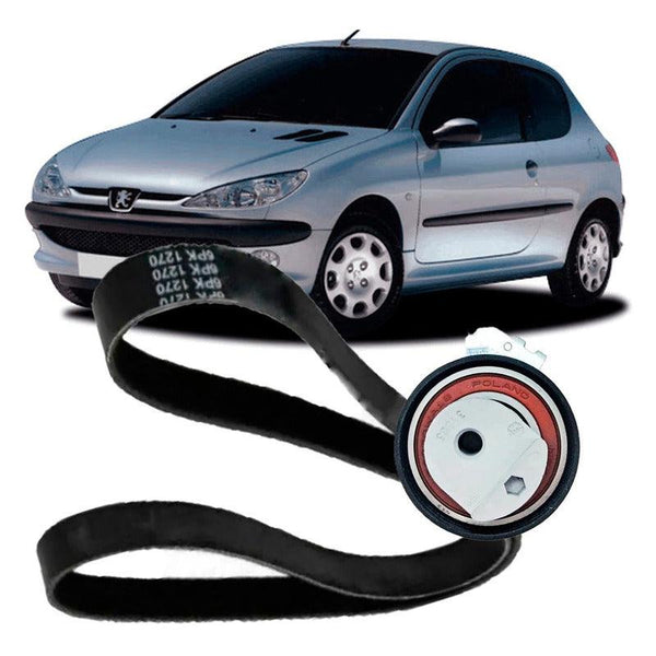 Kit Correia Dentada E Tensor Peugeot 206 1.4 8v Promoção - NPX Imports