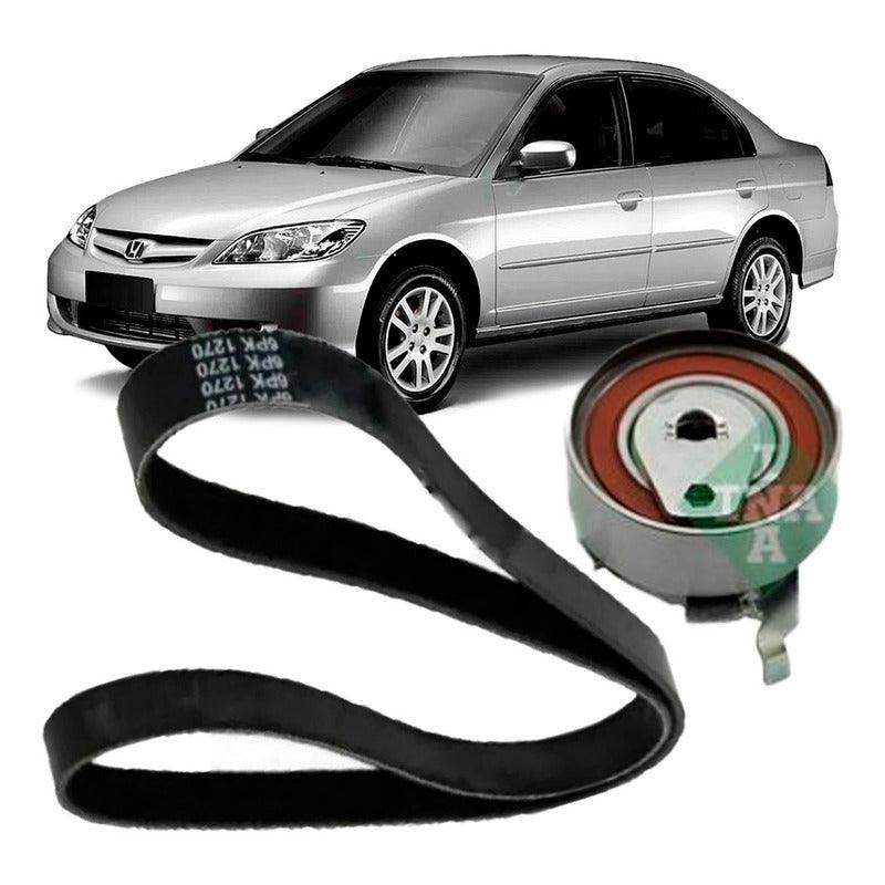 Kit Correia Dentada Tensor Honda Civic 1.7 2004 2005 2006 - NPX Imports