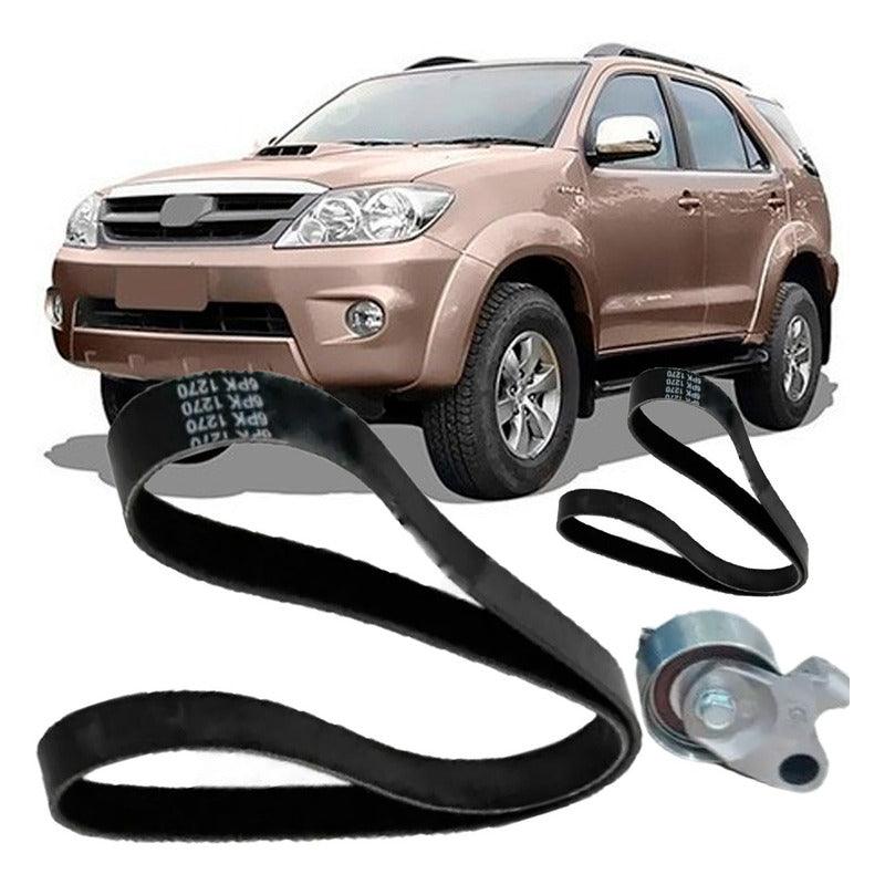 Kit Correias Dentada E Altenador Hilux / Sw4 3.0 2005 A 2015 - NPX Imports