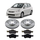 Kit Freio Disco Pastilha Honda Fit 2004 2005 2006 2007 2008 - NPX Imports