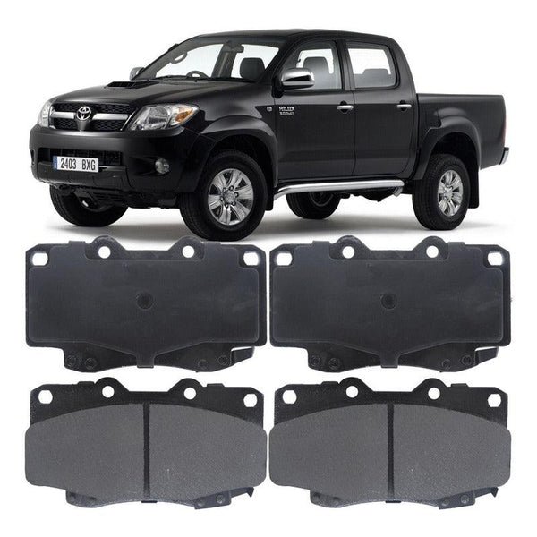 Kit Pastilha Dianteira Toyota Hilux E L200