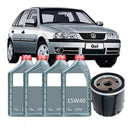 Kit Revisão - Óleo 15w40 + Filtro Gol G3 E G4 1.0 At Power - NPX Imports