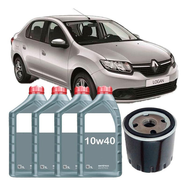 Kit Revisão Óleo Com Filtro Logan Sandero 1.6 16v Todos - NPX Imports