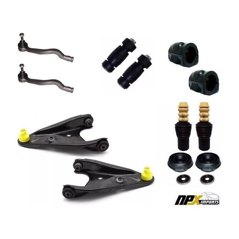 Kit Suspensao + Coxim Inferior Logan E Sandero 2008 A 2014 - NPX Imports