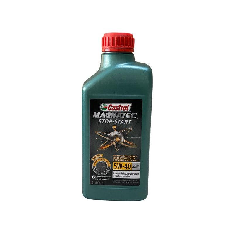 Kit Troca Oleo + Filtro Audi A3 1.6/1.8 1996 Castrol 5w40 - NPX Imports